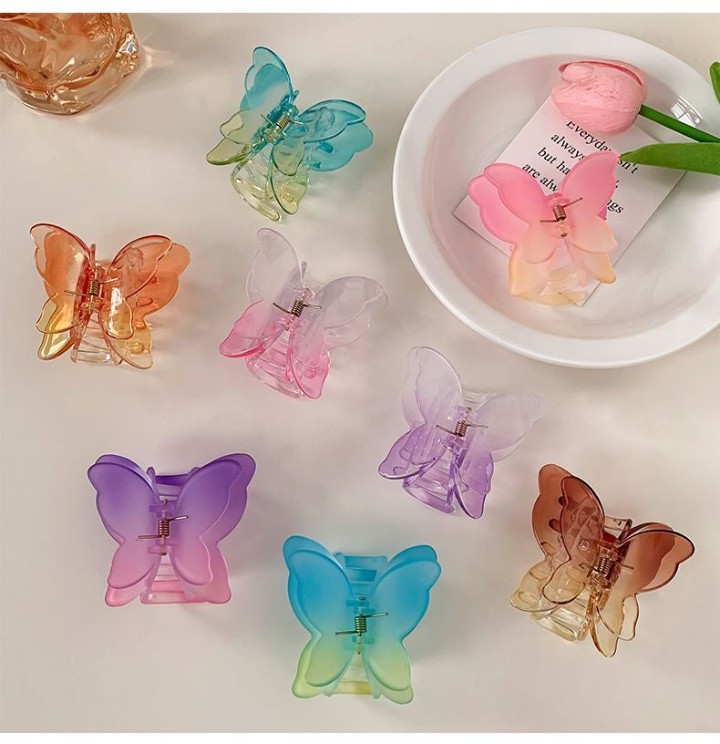 Color gradient butterfly grip
