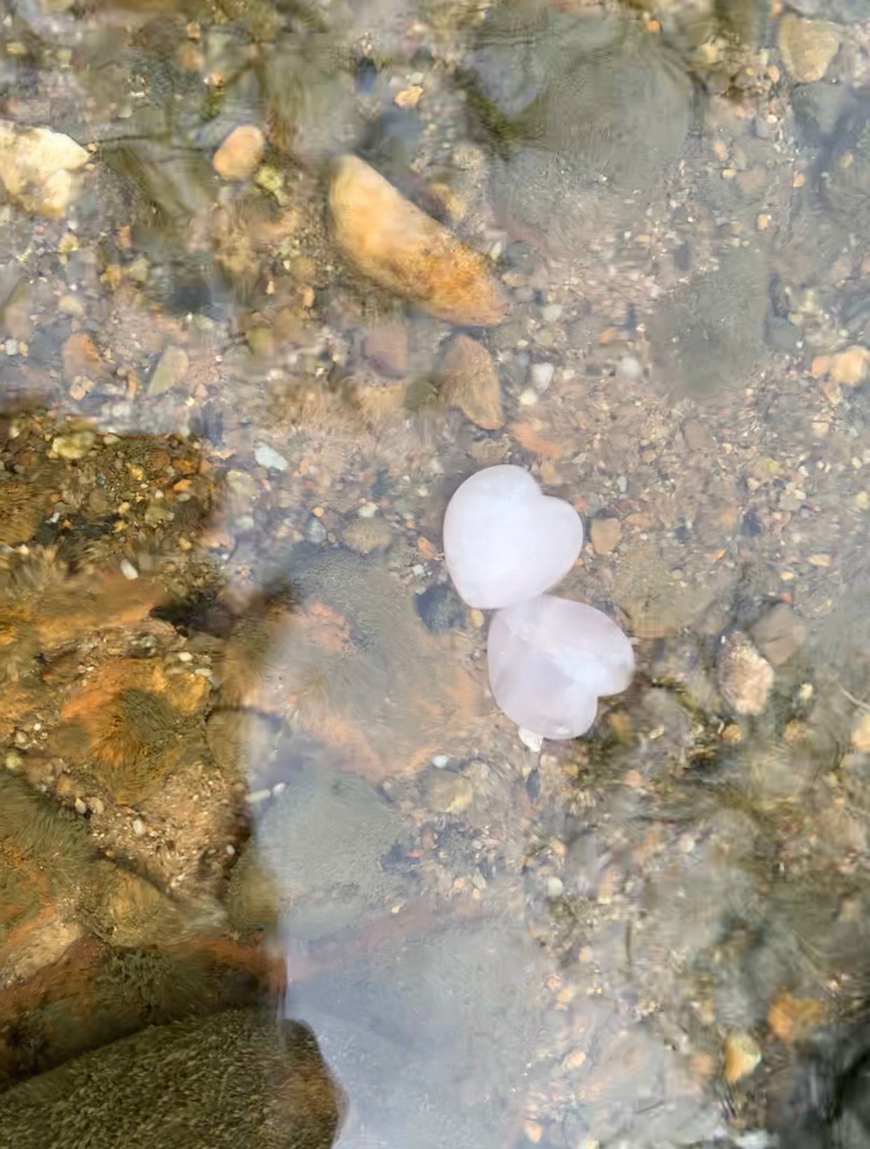 Diamond Castle Necklace heart-shaped stone