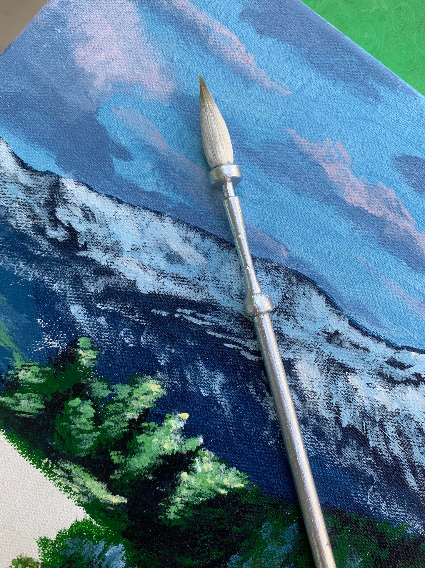 Rapunzel's paintbrush