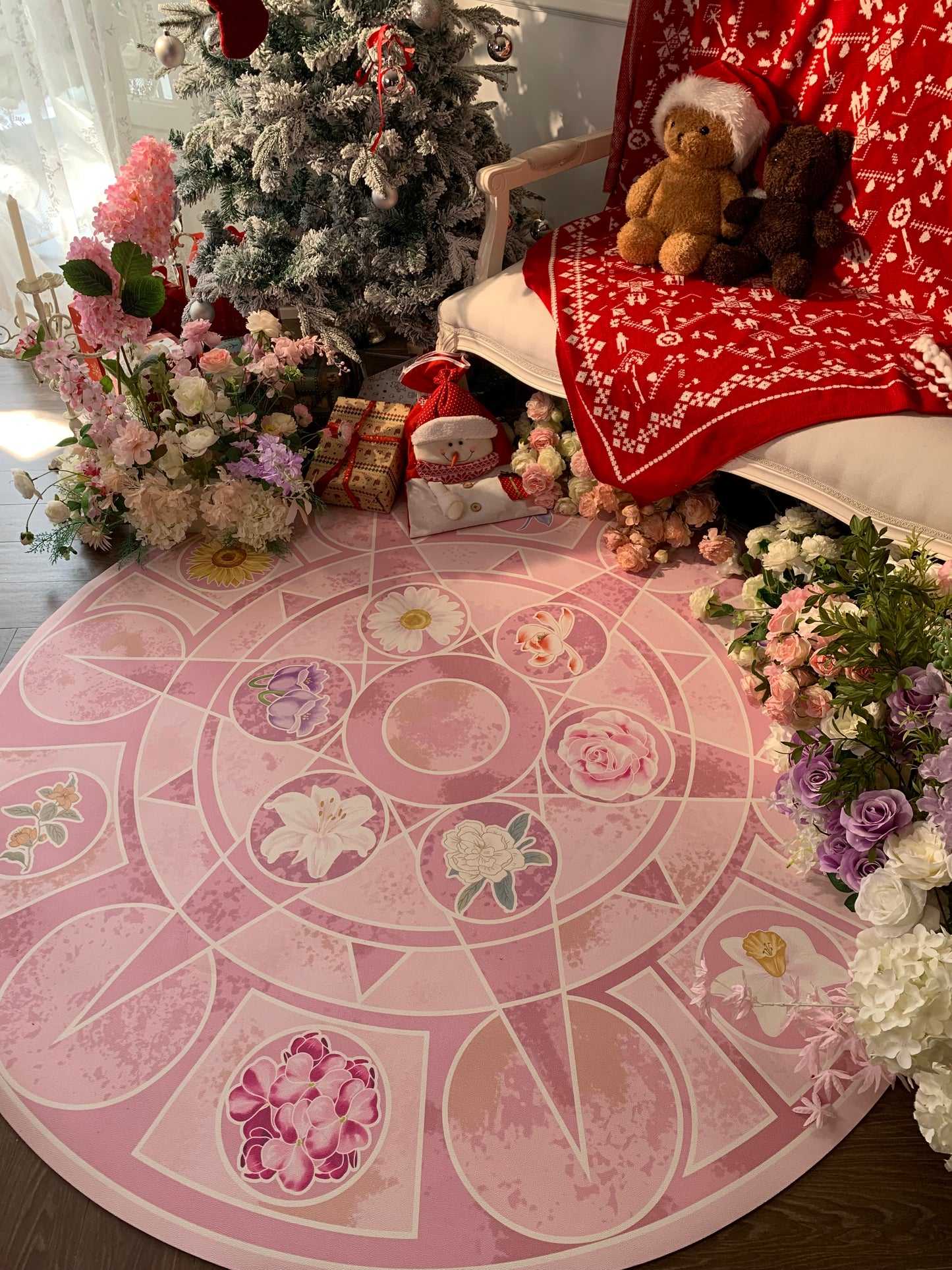 12 Dancing Princesses carpets (160cm)