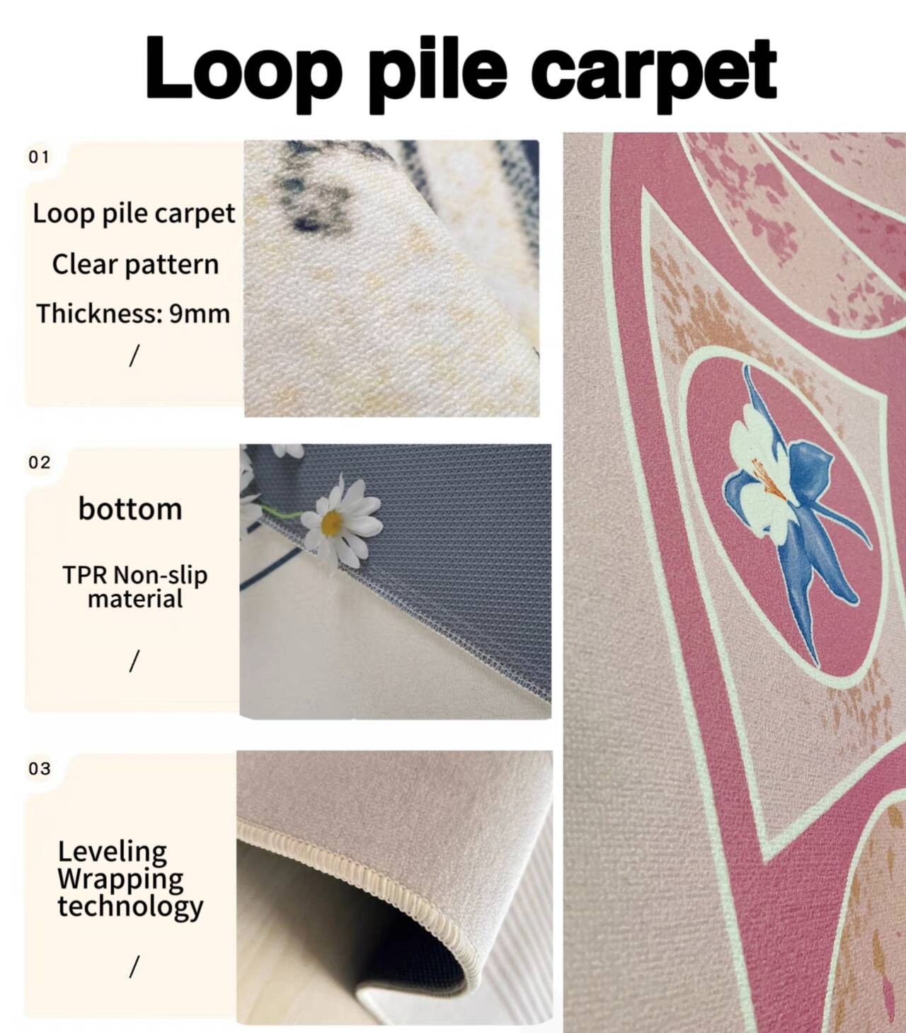 12 Dancing Princesses carpets (120cm)