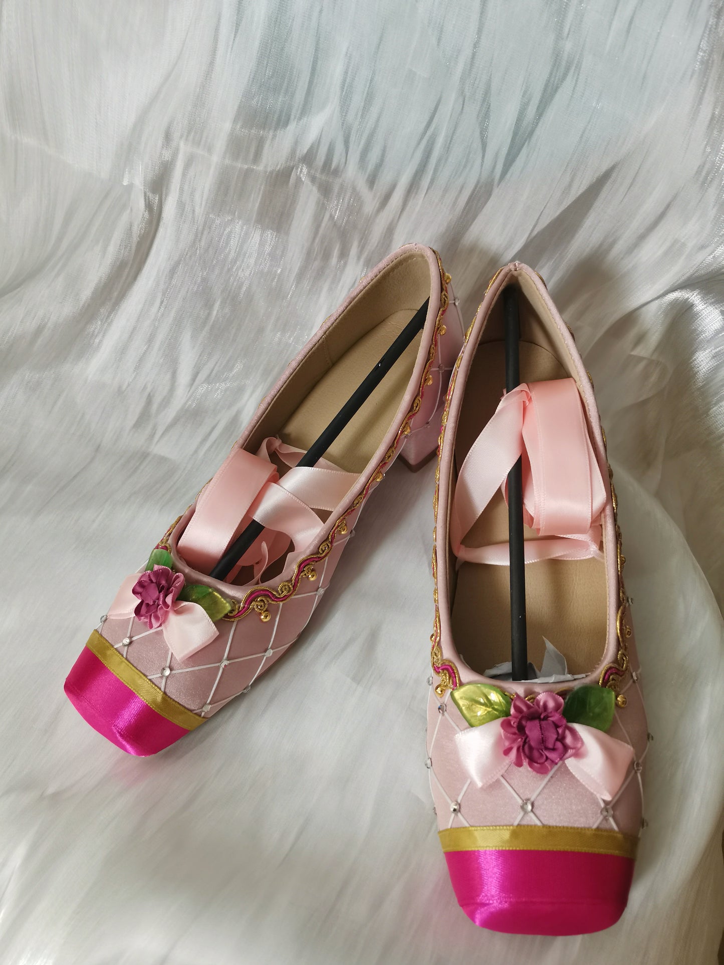 Genevieve's high heels