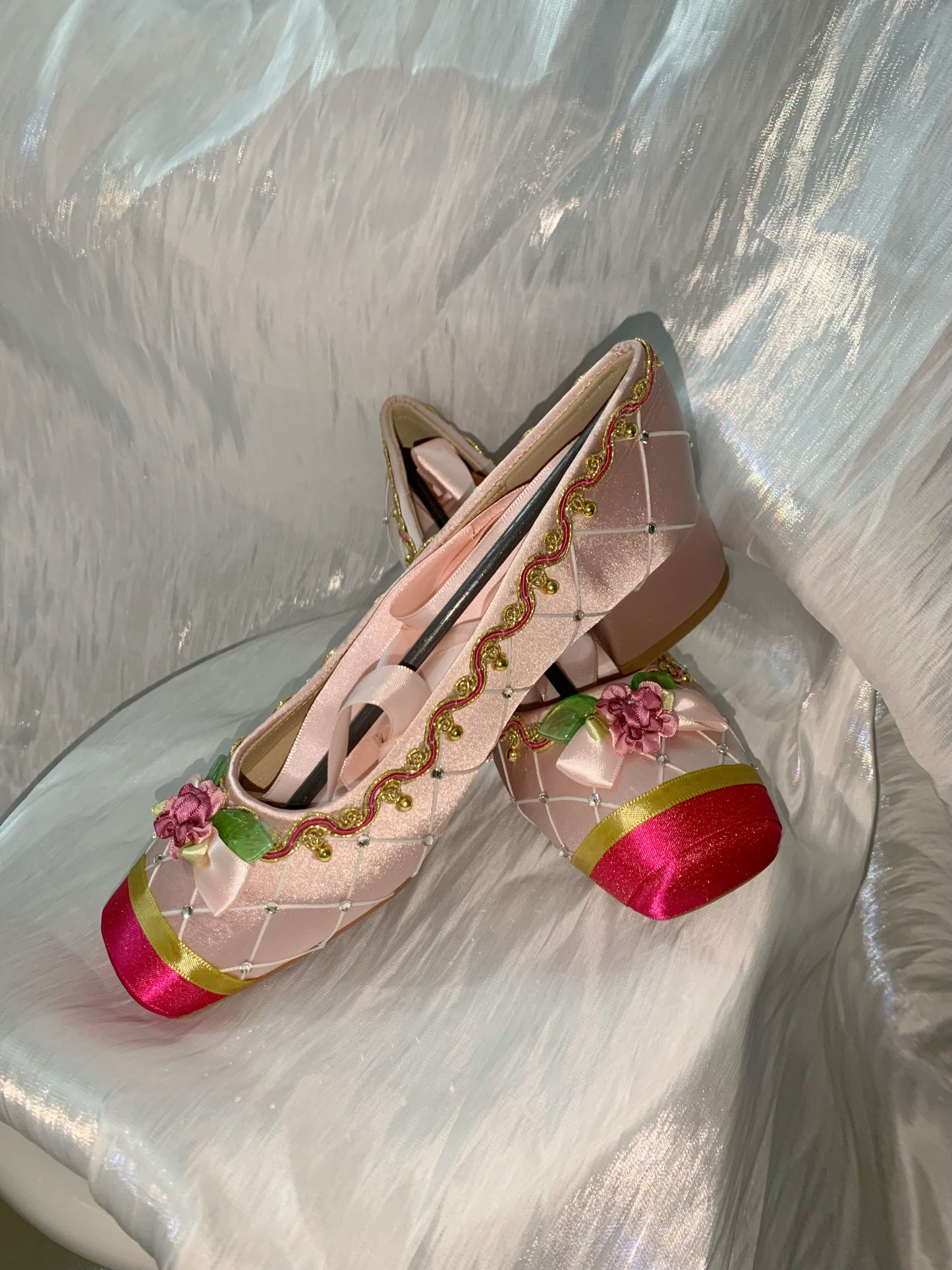 Genevieve's high heels