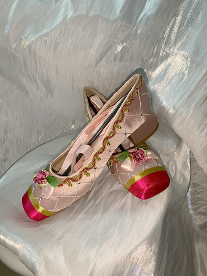 Genevieve's high heels