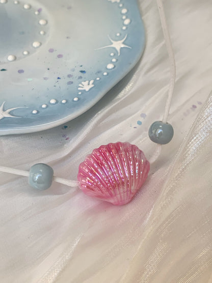 Mermaid Tale shell necklace