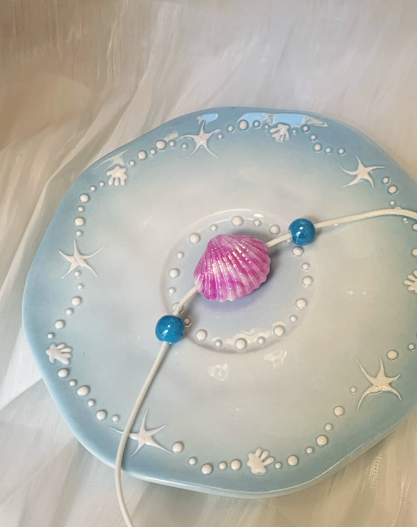 Mermaid Tale shell necklace