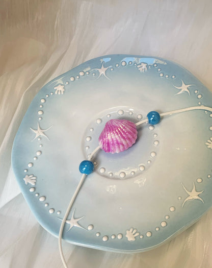 Mermaid Tale shell necklace