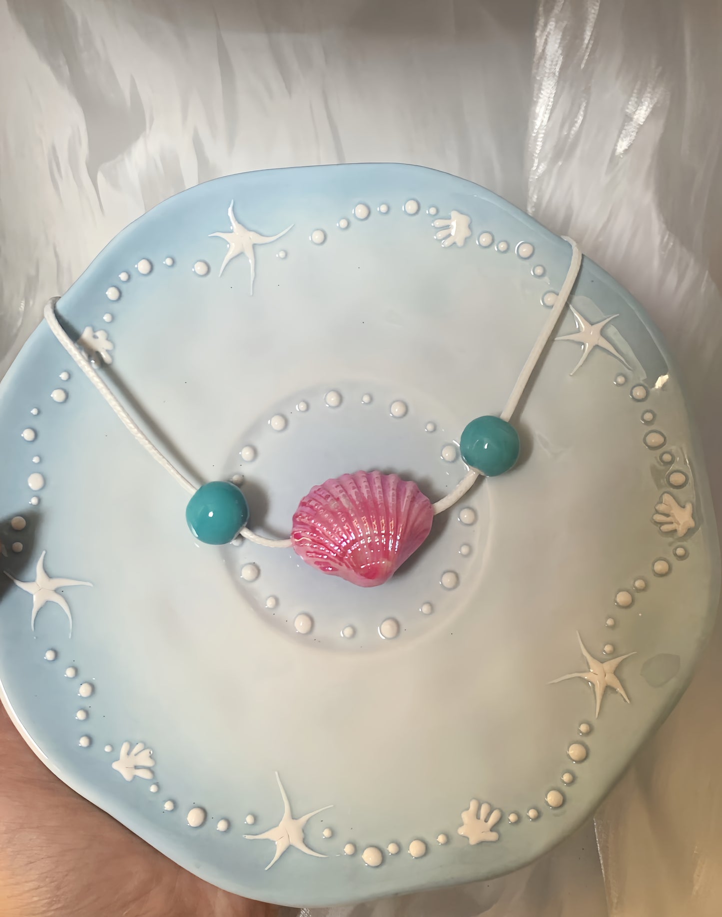 Mermaid Tale shell necklace