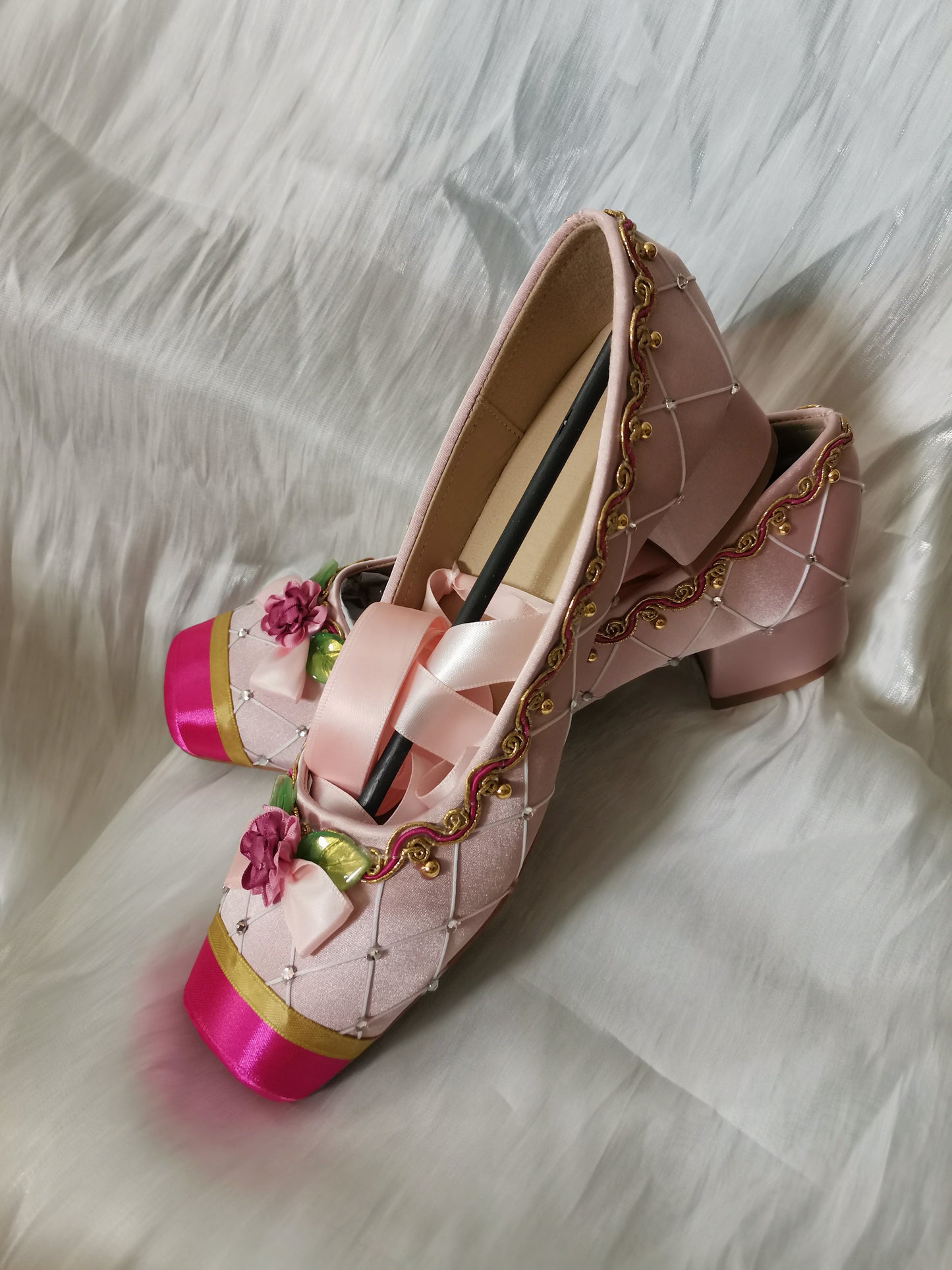 Genevieve's high heels