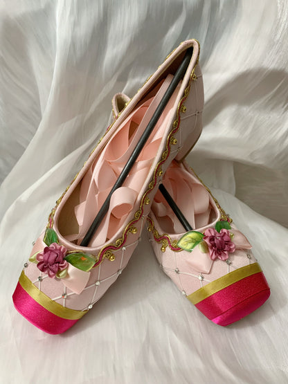 Genevieve's high heels