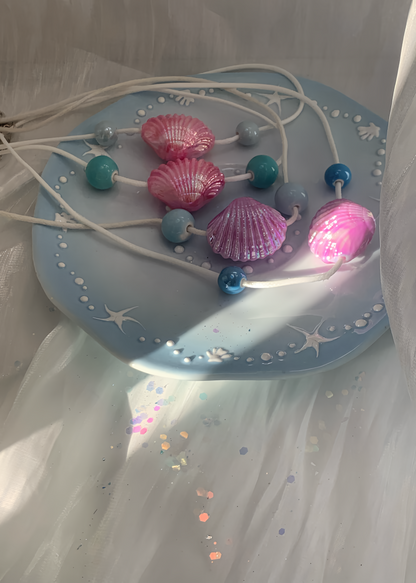 Mermaid Tale shell necklace