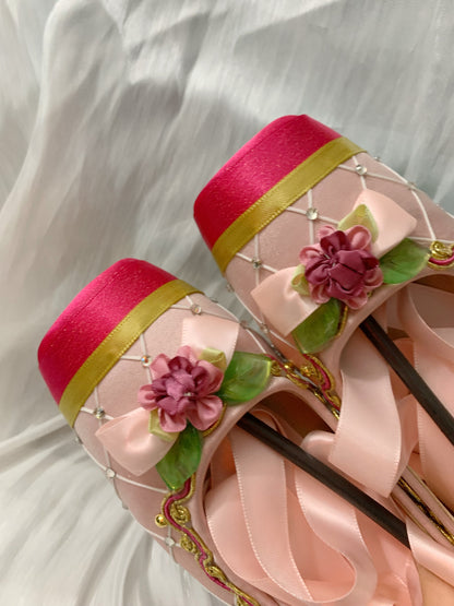 Genevieve's high heels