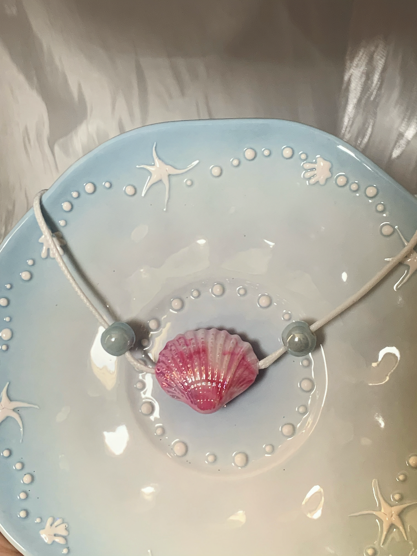 Mermaid Tale shell necklace