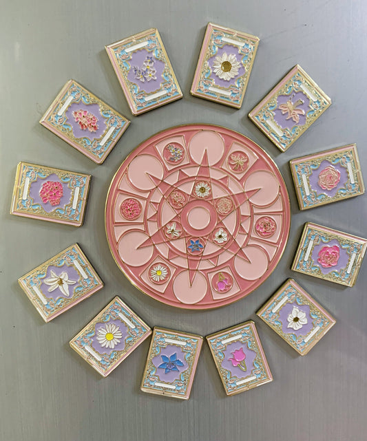 12 Dancing Princesses fridge magnets（A single carpet）